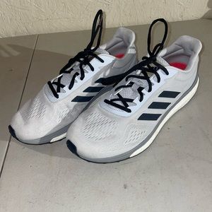 Adidas Ultra Boost  Running Shoes Mens Size 9 Grey Good Condition PVY 702001